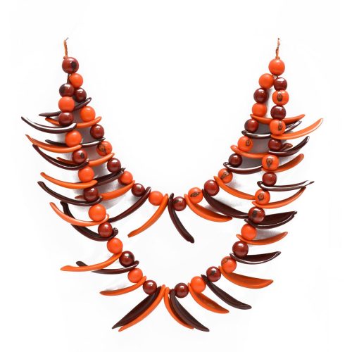 Collier Graine de Palmito et Açaïs