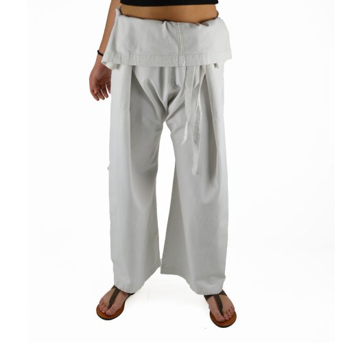 Pantalon thaï tissu Hiver pré-lavé