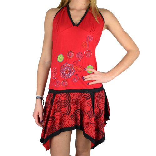Robe bicolore