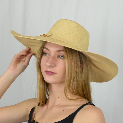 Chapeau raphia Madagascar