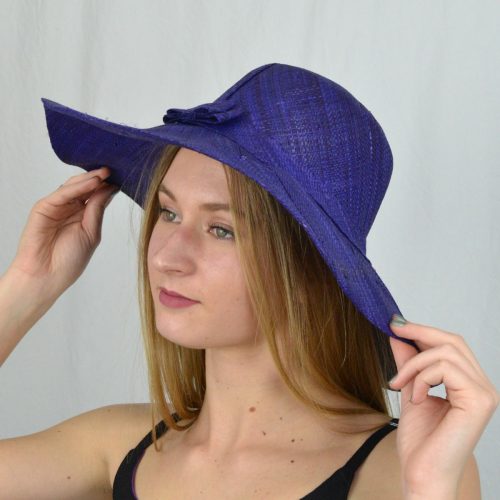Chapeau raphia Madagascar