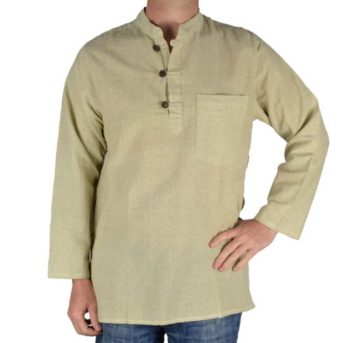 Chemise unie Manche longue