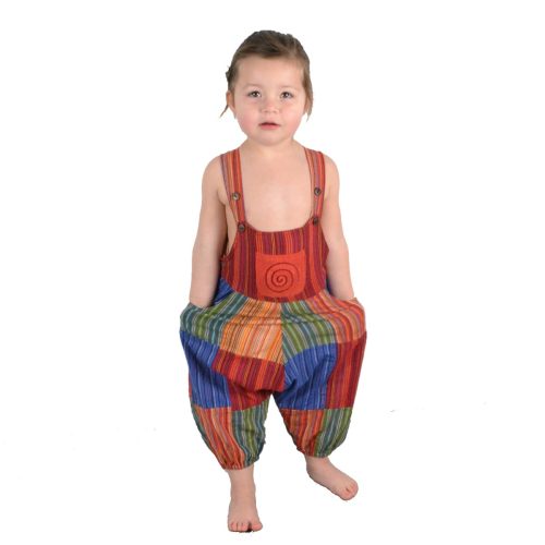 Salopette enfant Patchwork