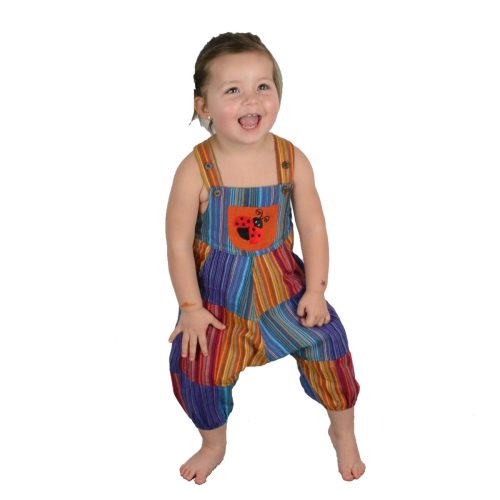 Salopette enfant Patchwork