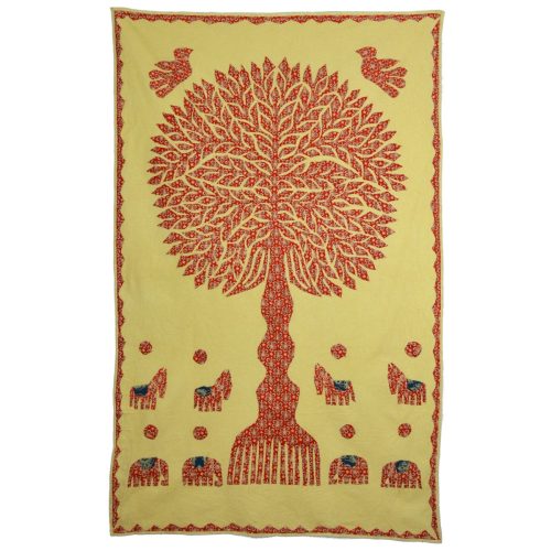 Tenture artisanale Inde