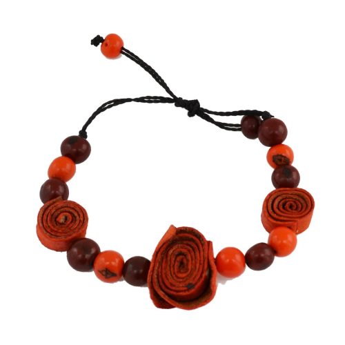 Bracelet écorce d'orange