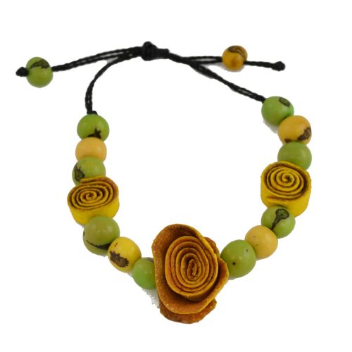 Bracelet écorce d'orange