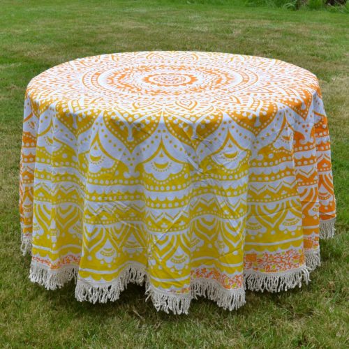 Nappe ronde - Fouta de plage