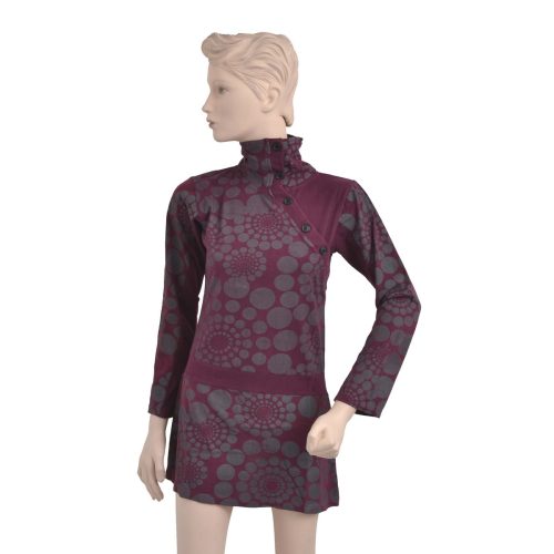 Robe imprimée Ronds