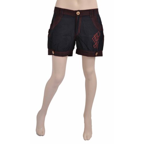Short uni Broderie