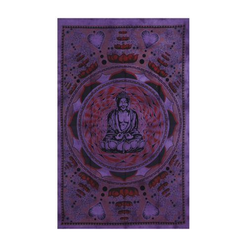 Tenture Budha on Lotus
