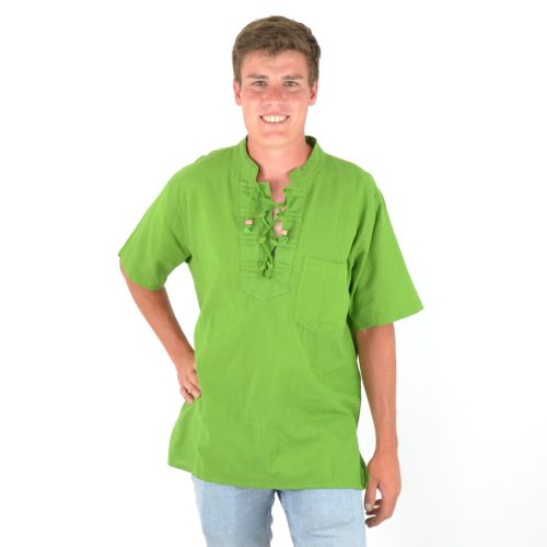 Chemise Unie Lacet
