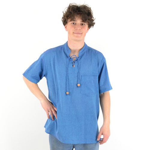 Chemise Unie Lacet