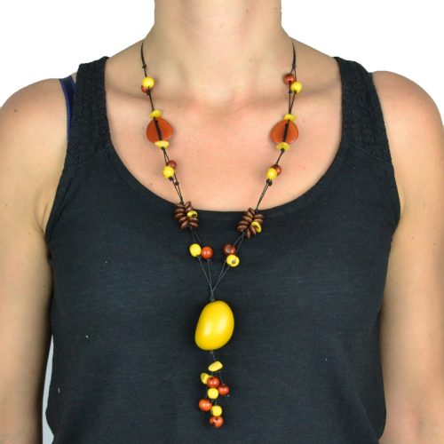 Collier Ivoire végétal