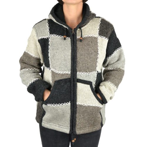 Veste Laine Patchwork