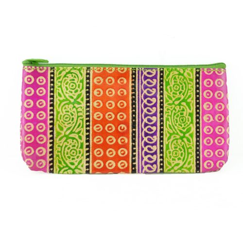 Trousse en cuir