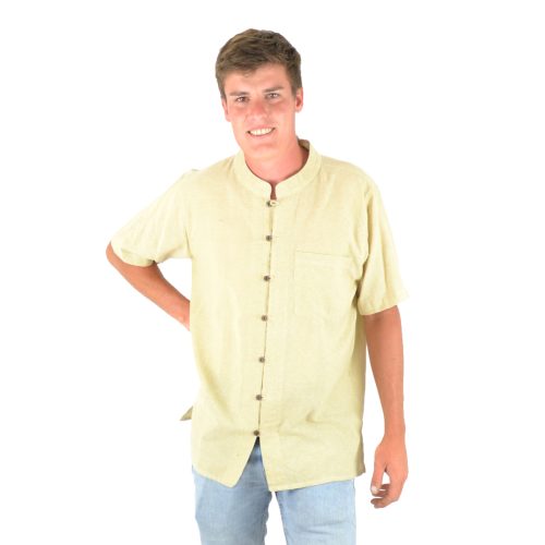 Chemise uni manche courte