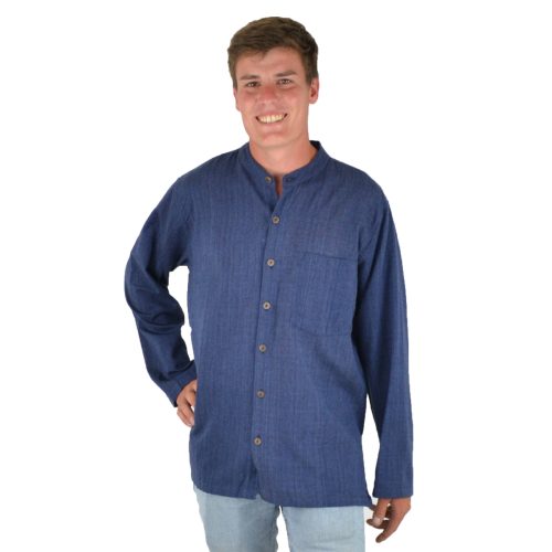 Chemise uni manche longue