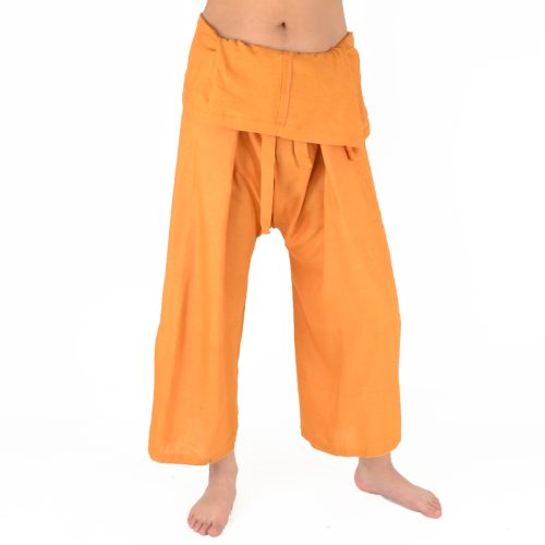 Pantalon Thaï uni 3/4