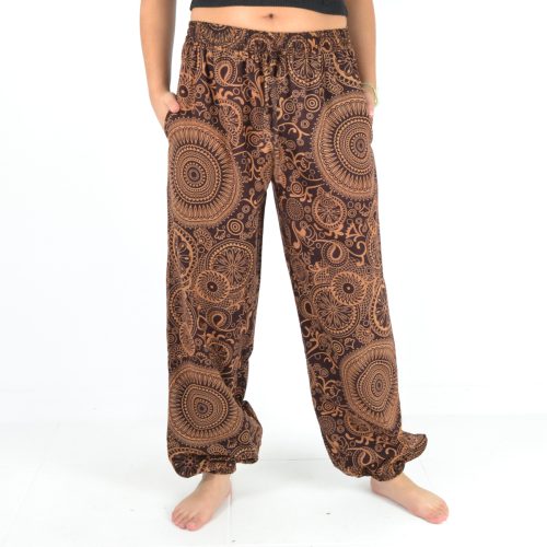 Pantalon imprimé coton