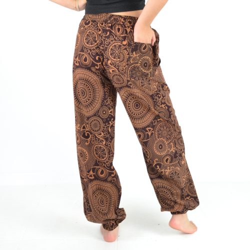 Pantalon imprimé coton