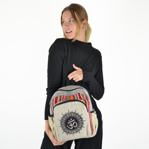 Sac à Dos Chanvre Mini imprimé