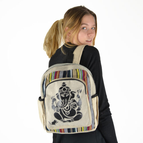 Sac à Dos Chanvre Mini imprimé