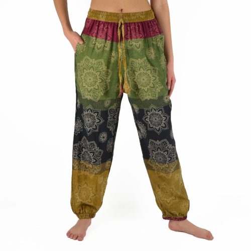 Pantalon imprimé Mandala coton