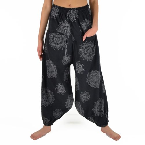 Pantalon imprimé coton
