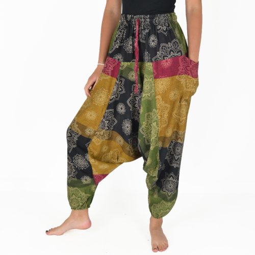 Sarouel imprimé Mandala coton