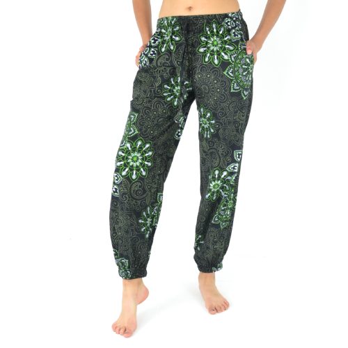 Pantalon imprimé coton