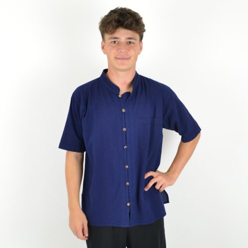 Chemise uni manche courte