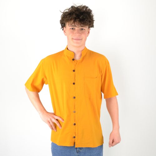 Chemise uni manche courte