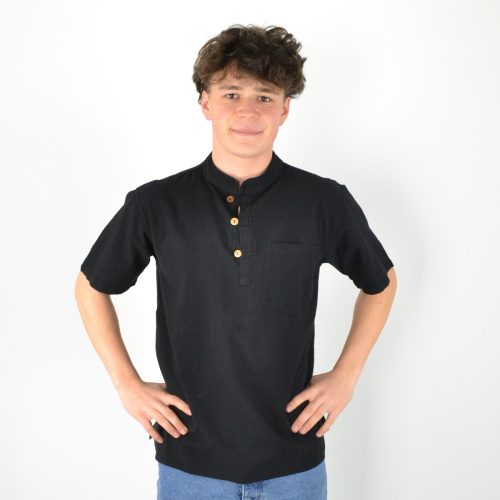 Chemise uni manche courte