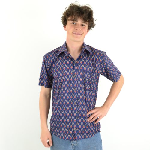 Chemise imprimée manche courte