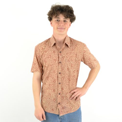 Chemise imprimée manche courte