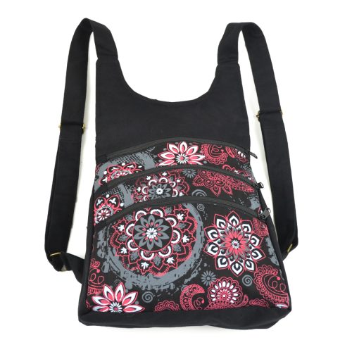 Sac à dos imprimé coton