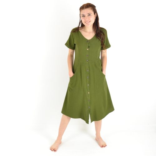 Robe mi-longue