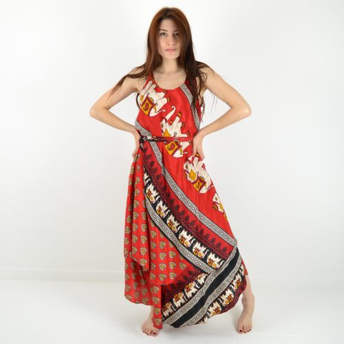 Robe longue sari recyclé