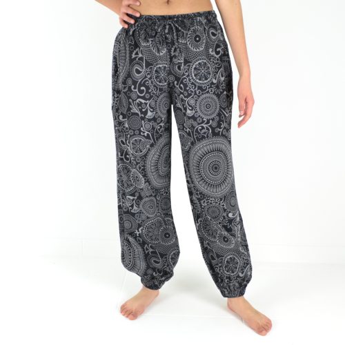Pantalon imprimé Mandala Coton