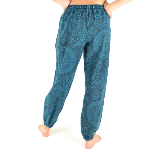 Pantalon imprimé Mandala Coton