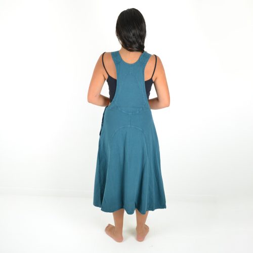 Robe longue salopette