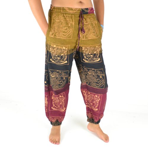Pantalon imprimé coton