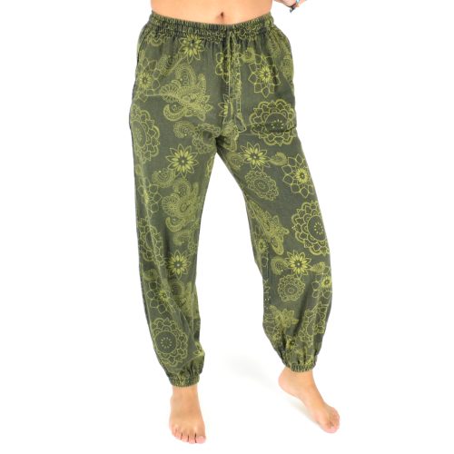 Pantalon imprimé coton