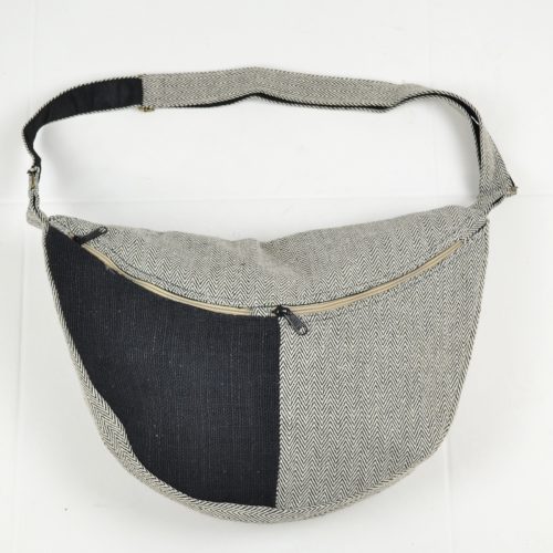 Sac banane grand format coton