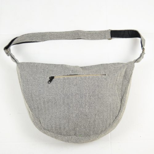 Sac banane grand format coton
