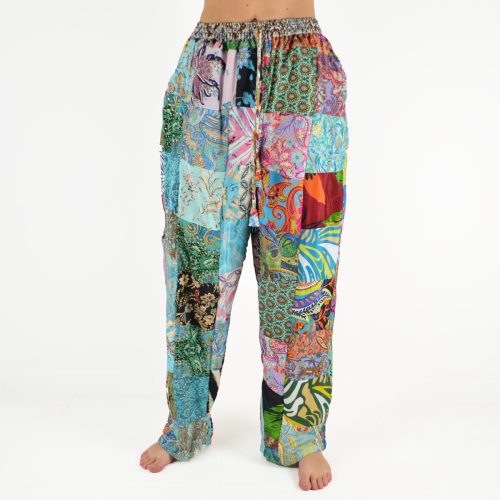 Pantalon patchwork