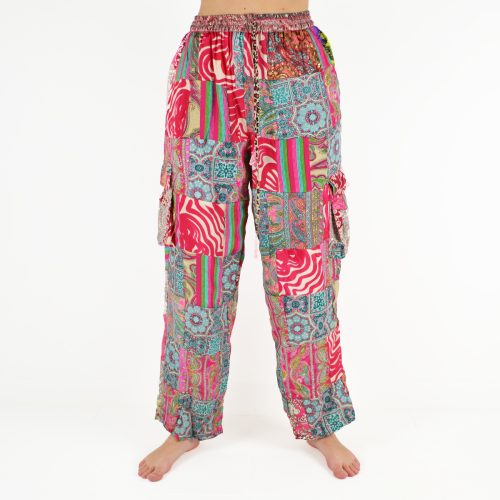 Pantalon commando patchwork