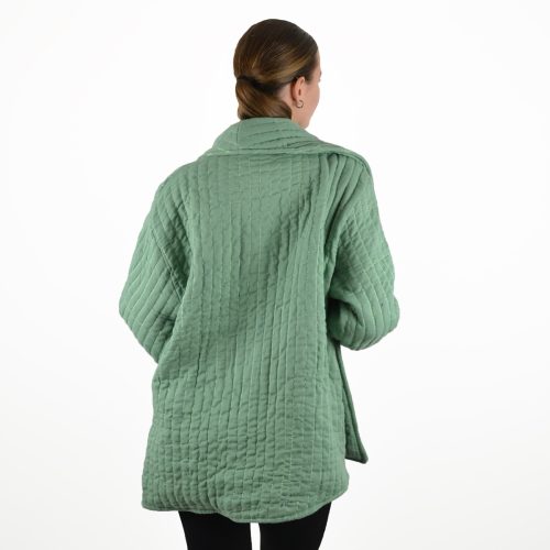 Manteau uni Coton