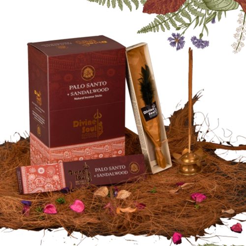 Encens Divine soul sauge blanche bois de santal